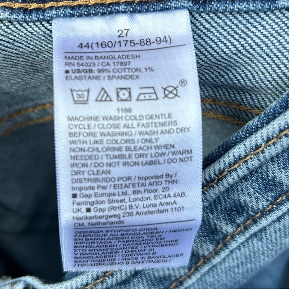 Banana Republic High Rise Wide Leg Crop, size 27 - Picture 9 of 10